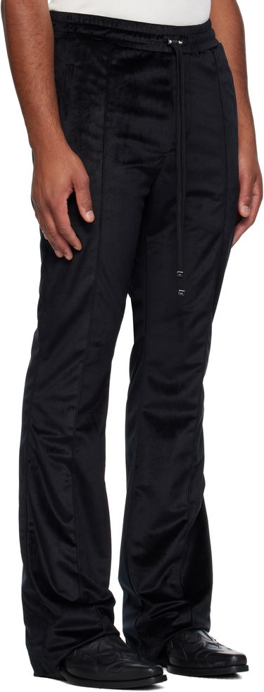 Joggingbukser AMIRI AMIRI Velvet Flare Track Pants Sort | AMPATP1023, 1