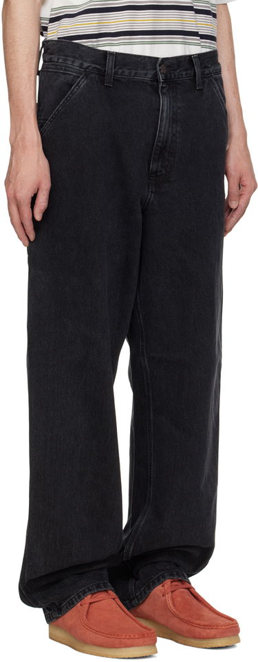 Jeans Carhartt WIP Single Knee Denim Pants Sort | I032024, 3
