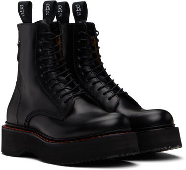 Tøj R13 R13 Single Stack Boots Sort | R13WS025-S001A, 3