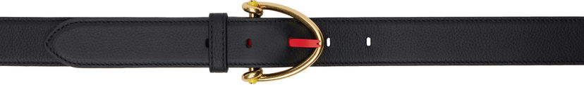 Bælter Bottega Veneta Bottega Veneta Snake Leather Belt Sort | 805091 V4IK2