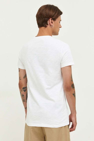 T-shirt Samsoe Samsoe Samsoe Samsoe T-Shirt Hvid | M00012516, 2