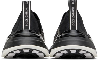 Sneakers og sko Dolce & Gabbana Black & White Sorrento Sneakers Sort | CS2172AH414, 1