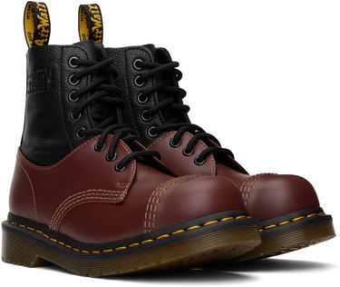 Sneakers og sko Maison Margiela MM6 Maison Margiela x Dr. Martens 1460 Twist ST Boots Rød | SH3WU0008 P8029, 3