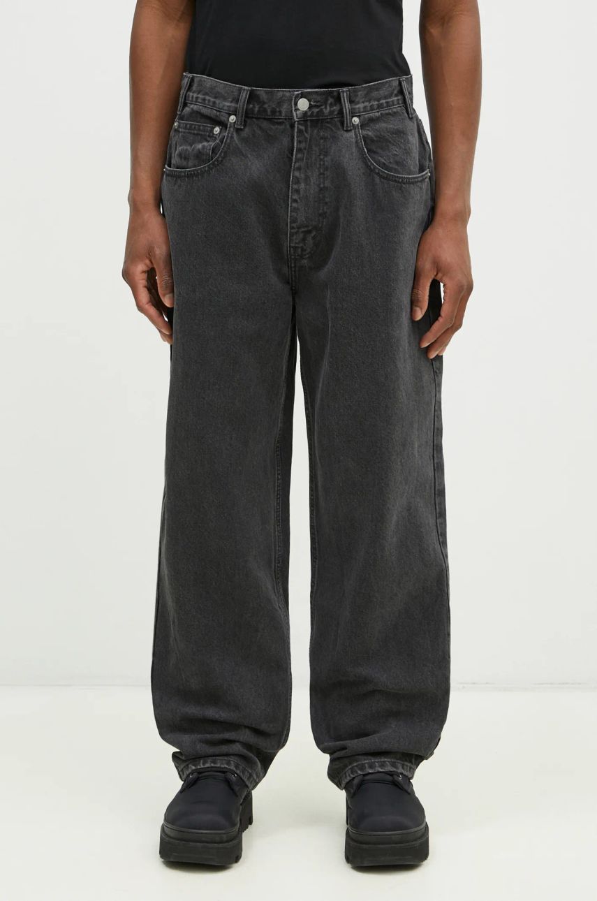 Jeans thisisneverthat thisisneverthat Relaxed Jeans Sort | TN243DPA5P02, 0