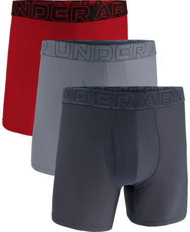 Boksere Under Armour Performance Tech™ Mesh 6" 3P Grå | 1383884-044, 2