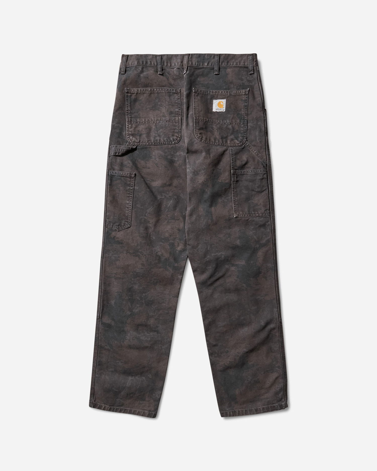Cargo bukser Carhartt WIP Double Knee Camo Pants Sort | I031501 3G3GD, 0