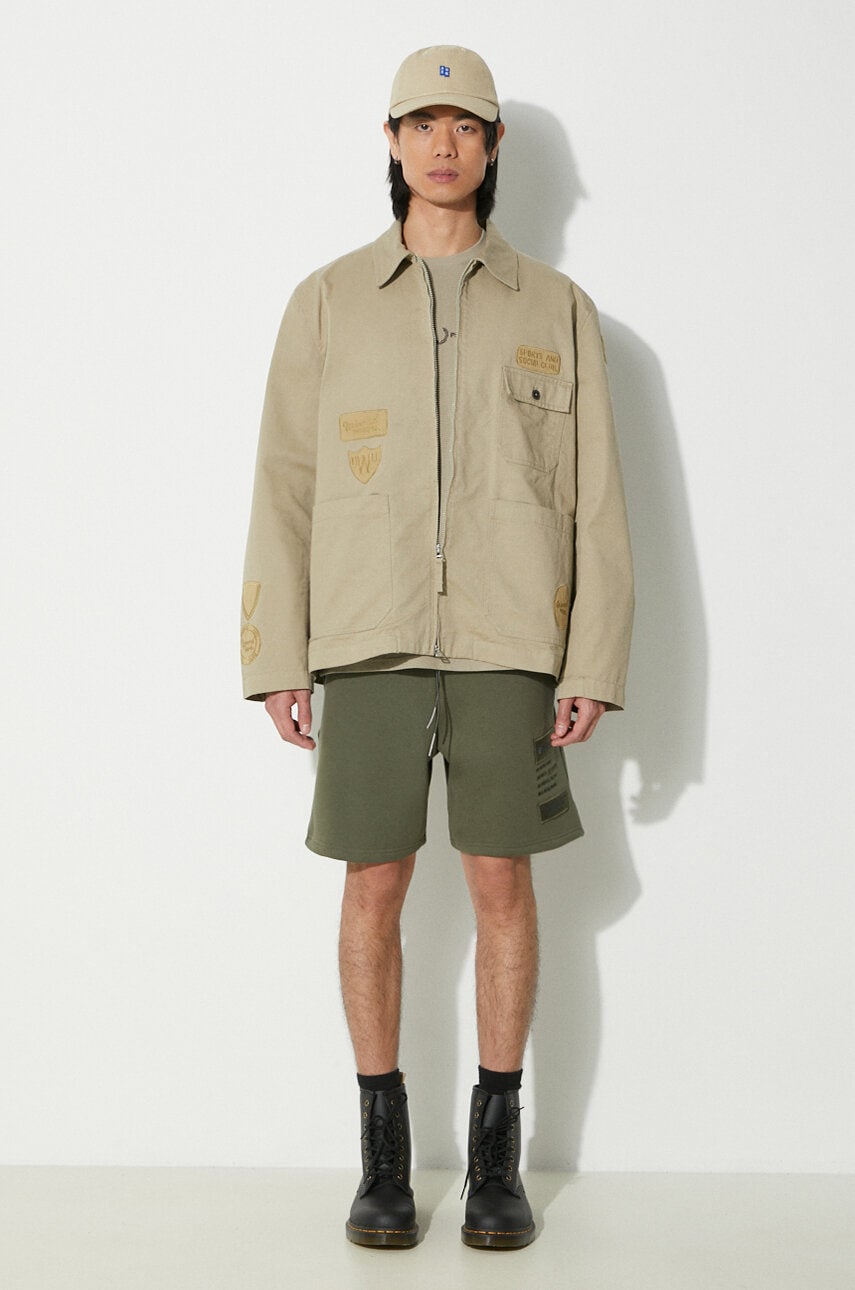 Jakke Universal Works Universal Works Gower Jacket Beige | 30108.STONE, 1