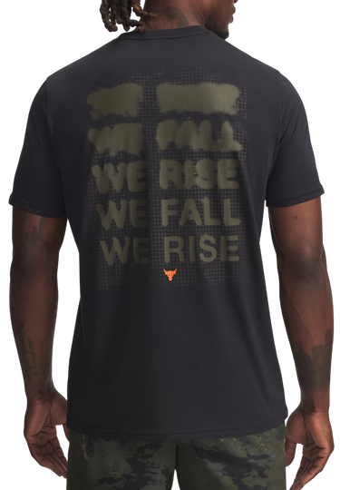 T-shirt Under Armour Project Rock Q4 1 Short Sleeve Graphic T-Shirt Sort | 6005034-002, 2