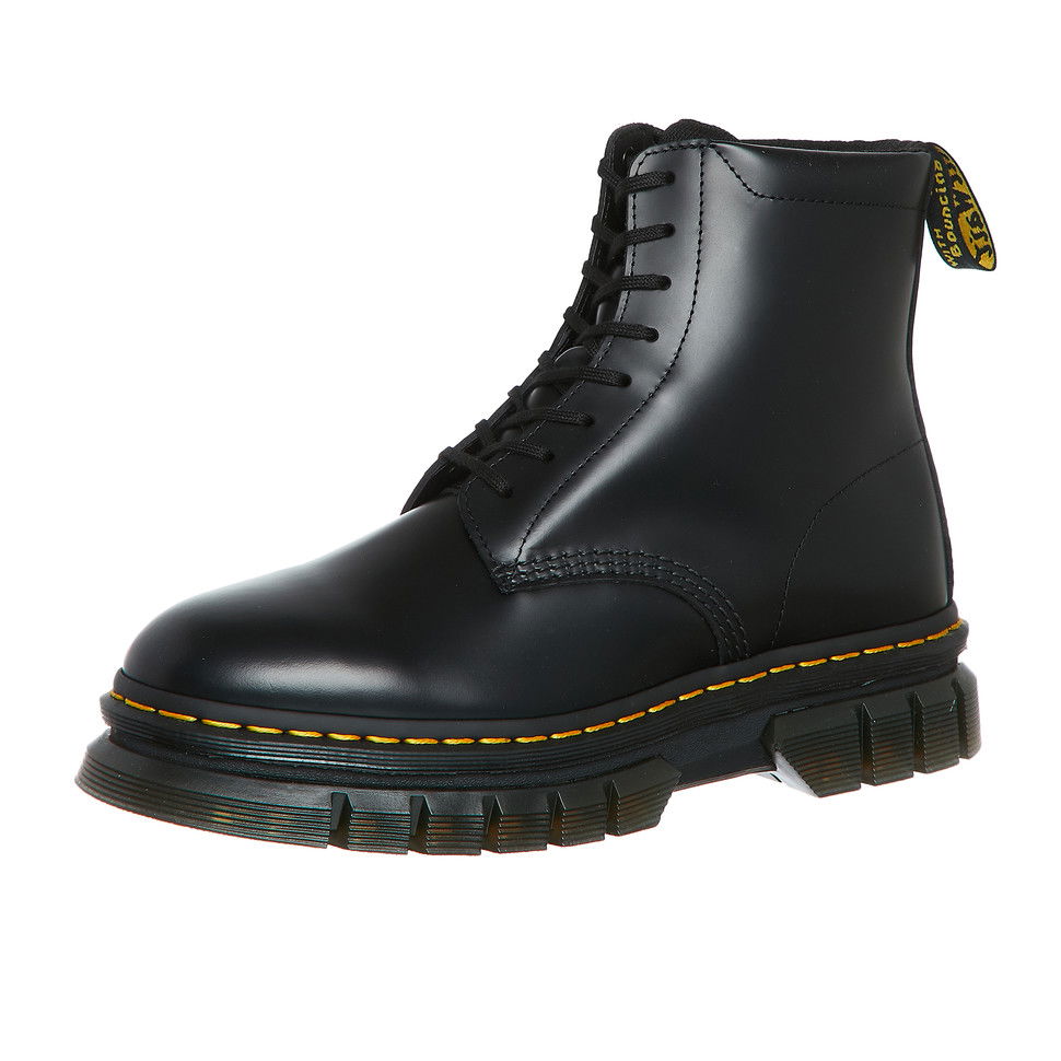 Sneakers og sko Dr. Martens Rikard Smooth Leather Platform Lace Up Boots Sort | 27833001, 1