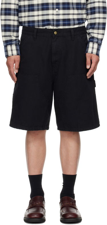 Shorts Carhartt WIP Double Knee Shorts Sort | I034793, 0