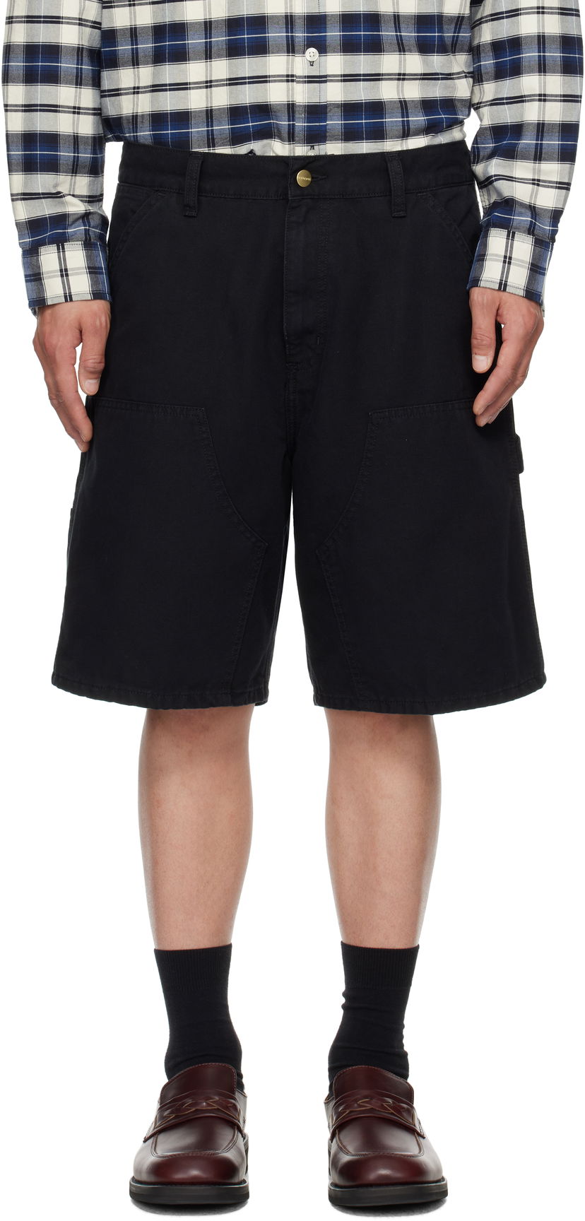 Shorts Carhartt WIP Double Knee Shorts Sort | I034793