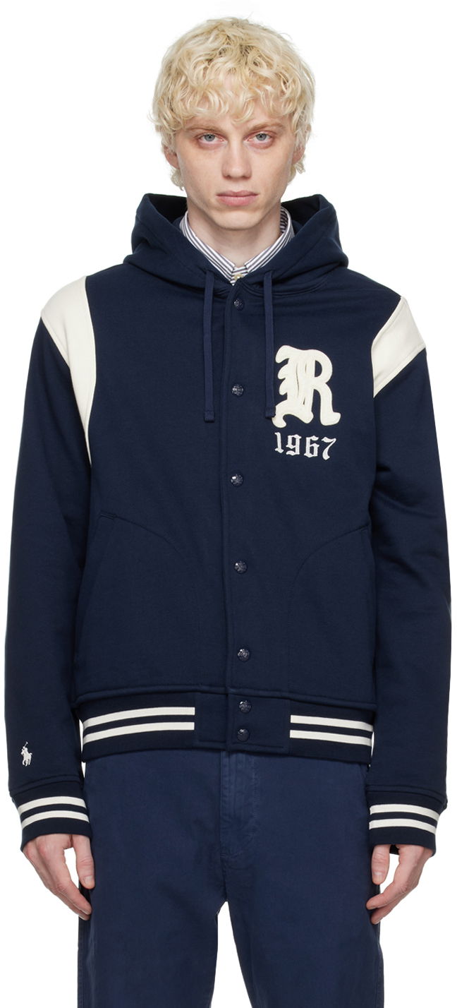 Bomberjakke Polo by Ralph Lauren Baseball Bomber Jacket Mørkeblå | 710917912001, 0