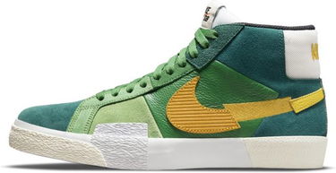 Sneakers og sko Nike SB Zoom Blazer Mid Premium Grøn | DA8854-300, 0