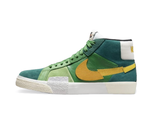 Skateboarding Nike SB Zoom Blazer Mid Premium Grøn | DA8854-300