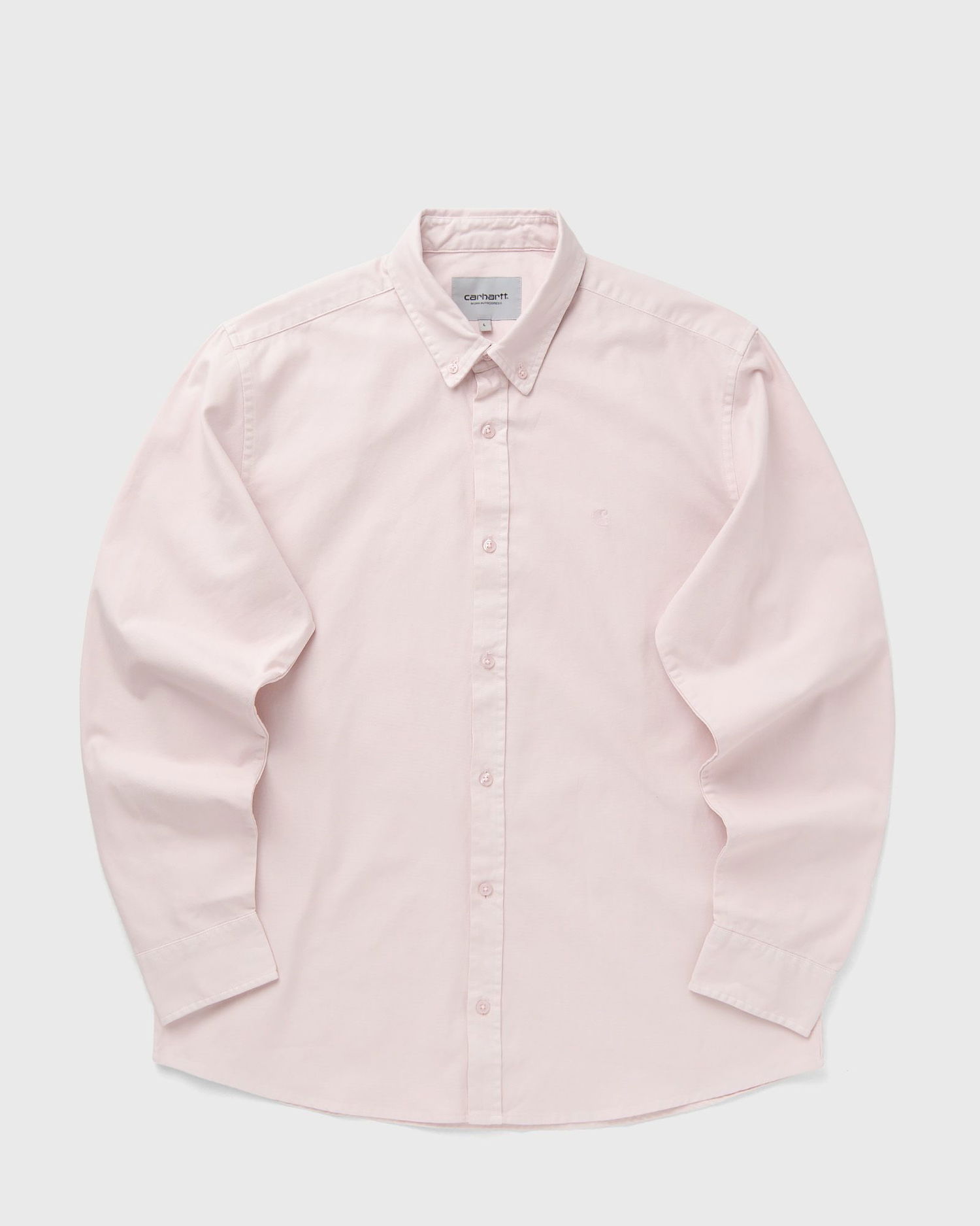Skjorte Carhartt WIP Long Sleeve Bolton Shirt Lyserød | I030238-2P7.GD, 1