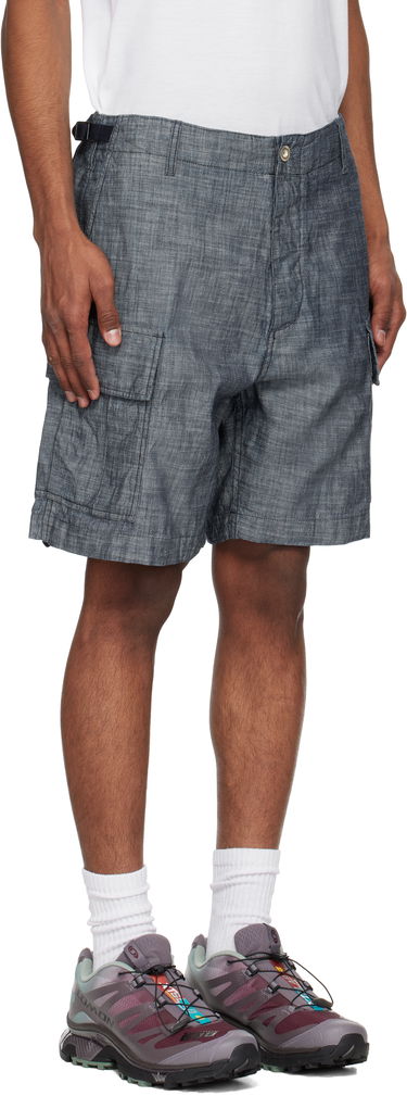 Shorts C.P. Company C.P. Company Chambray Cargo Shorts Grå | 18CMBE149A-110065W, 1