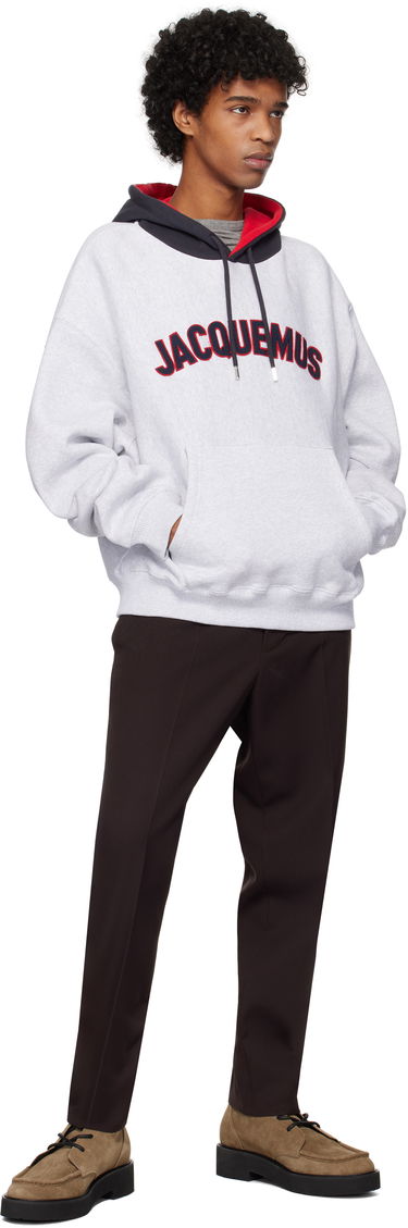 Sweatshirt Jacquemus Jacquemus 'The Baseball' Hoodie Grå | 25E255JS311-2462, 3