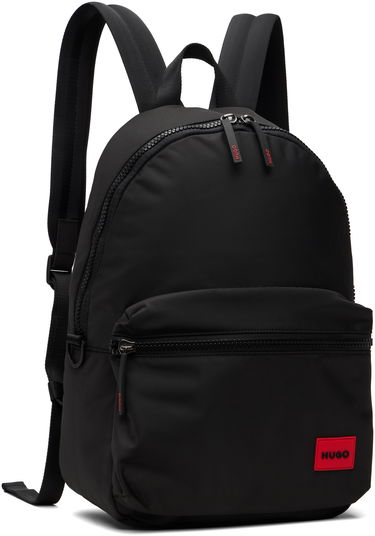 Rygsæk BOSS Logo Patch Backpack Sort | 50549717, 1