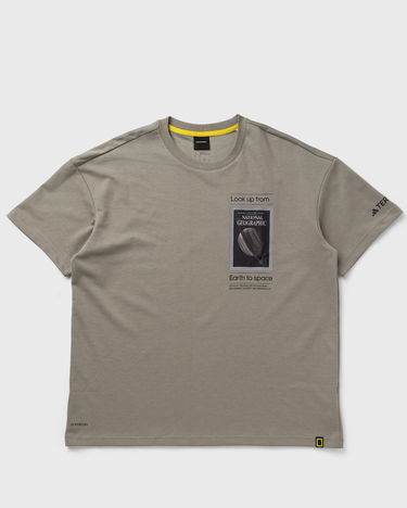 T-shirt adidas Performance National Geographic AEROREADY Graphic Tee Beige | KC2350, 3