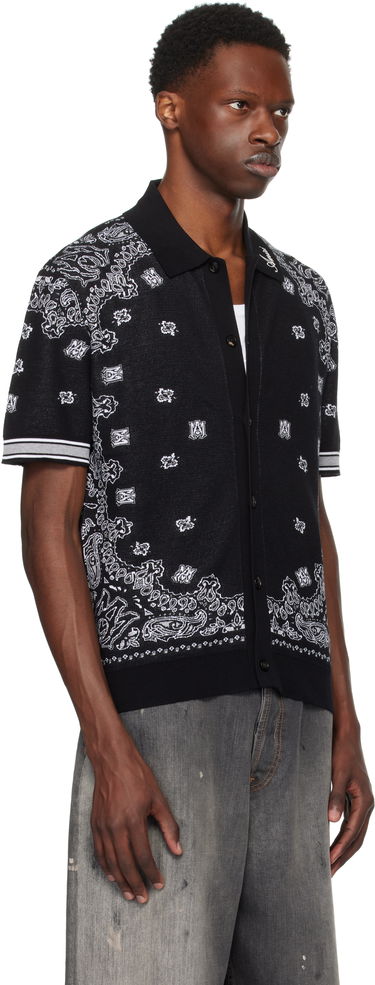 Skjorte AMIRI Red Bandana Shirt Rød | AMKNPO1029, 1