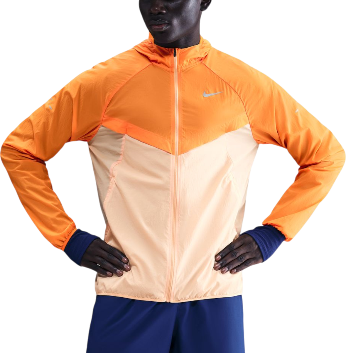 Vindjakke Nike Hooded Running Windbreaker Jacket Stride Flerfarvet | hv4548-873, 0
