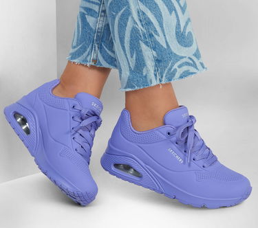 Sneakers og sko Skechers Uno Lilla | 73690-LIL, 1