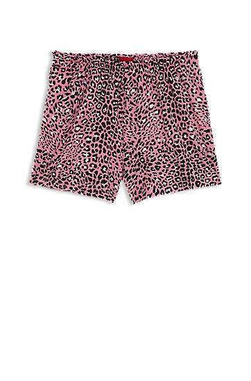 Boksere BOSS Pyjama Shorts with Modal Blend Lyserød | 50534304, 0