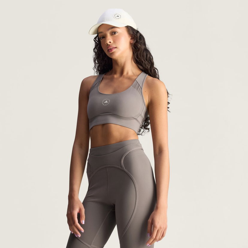 Bh adidas Performance adidas by Stella McCartney Power Impact Medium-Support Training Bra Grå | JM1401