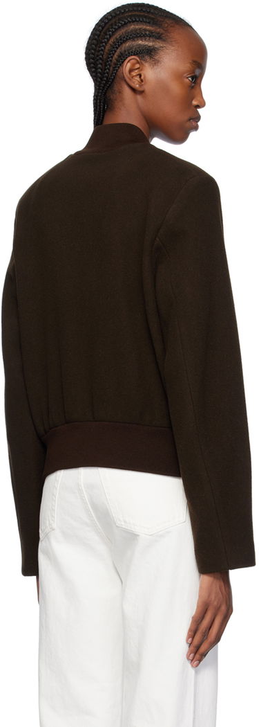 Bomberjakke TOTEME Sartorial Bomber Jacket Brun | 241-WRO1042-FB0039, 2