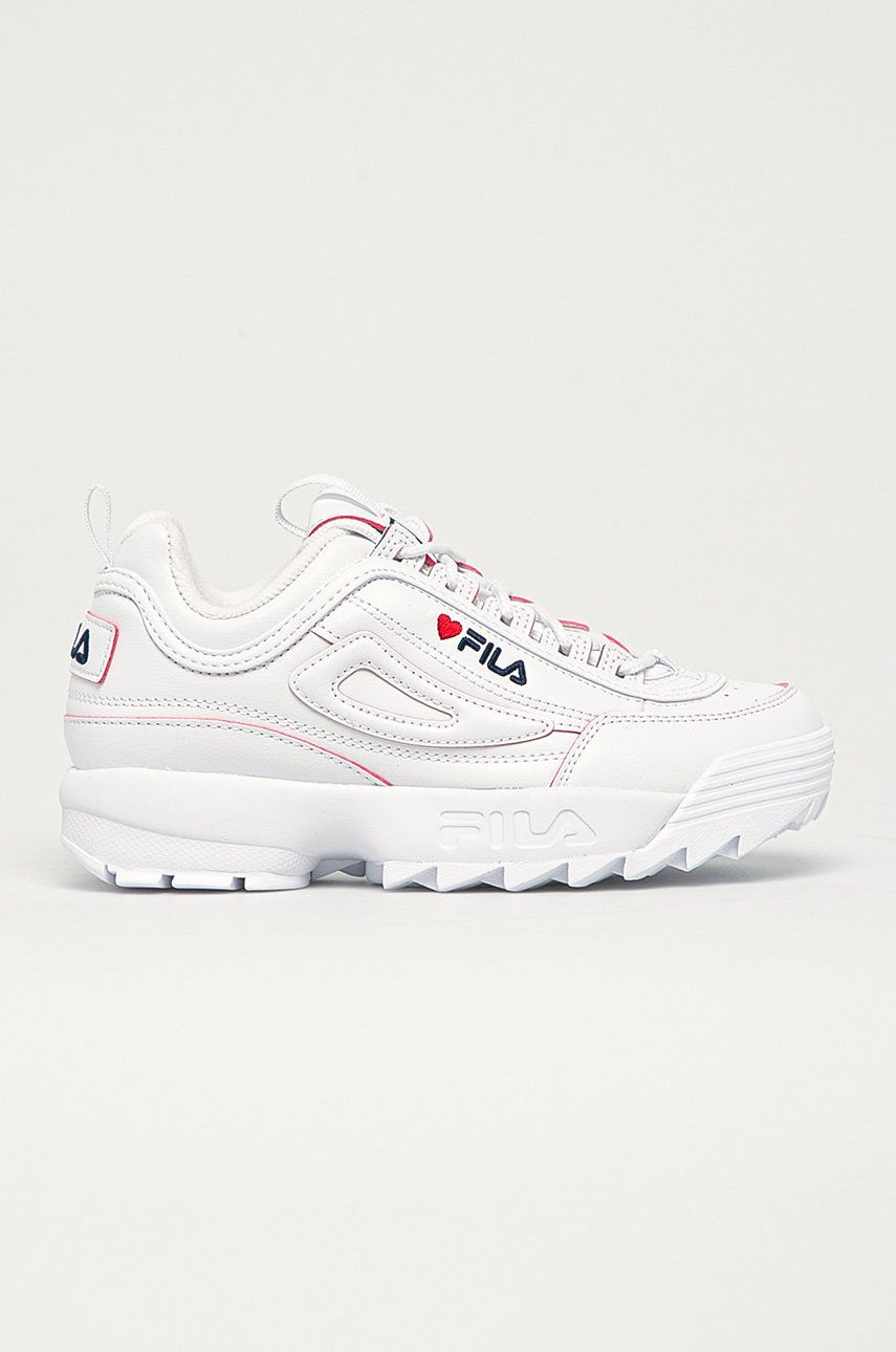 Sneakers og sko FILA Disruptor V-day Hvid | 1011241.92K, 0