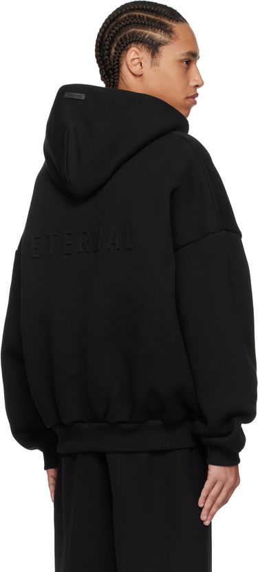 Sweatshirt Fear of God Fear of God 'Eternal' Fleece Full Zip Hoodie Sort | FGE250-517FLC, 2
