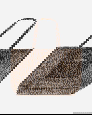 Mulepose WACKO MARIA Speak Easy Leopard Tote Bag Brun | 25SS-WMA-BG06 BEIGE, 1