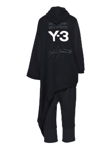 Tilbehør adidas Originals adidas Y-3 Women Knitted Hooded Dress Black Sort | DP7705