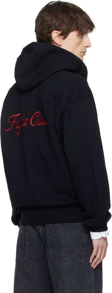 Sweatshirt WACKO MARIA WACKO MARIA 'Fight Club' Middle Weight Full Zip Hoodie Sort | 25SS-WMC-SS20, 2