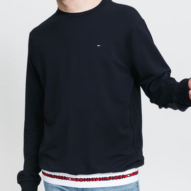 Sweatshirt Tommy Hilfiger HWK LongSleeve Track Top Mørkeblå | UM0UM01928DW5, 1