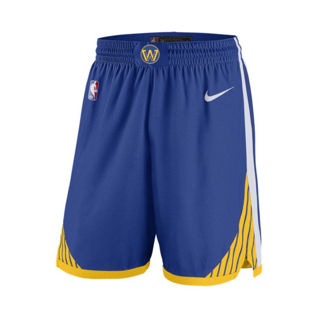 Shorts Nike Golden State Warriors Icon Edition NBA Swingman Shorts Blå | AV4972-495, 1