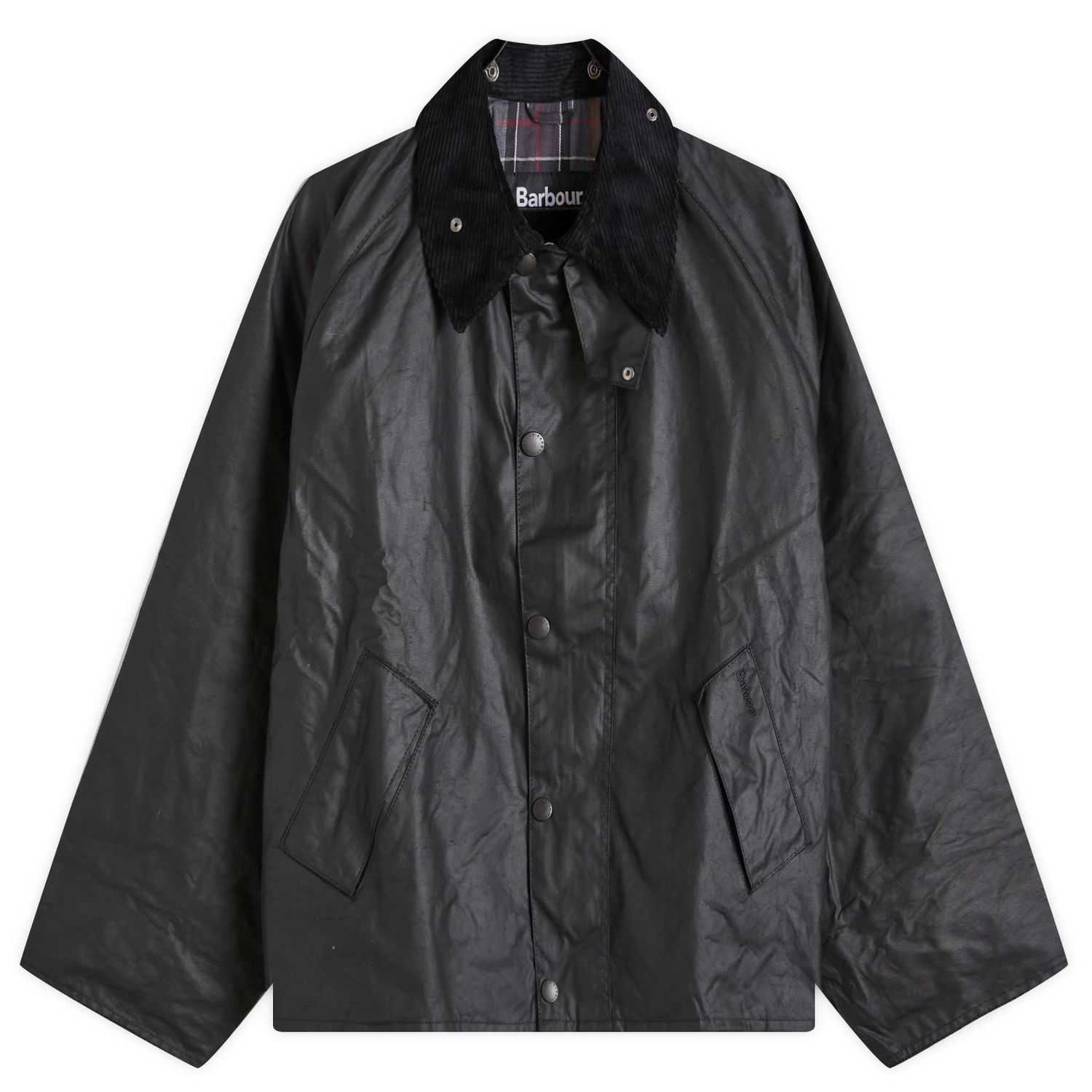 Jakke Barbour Wax Jacket Sort | MWX1678BK91, 0