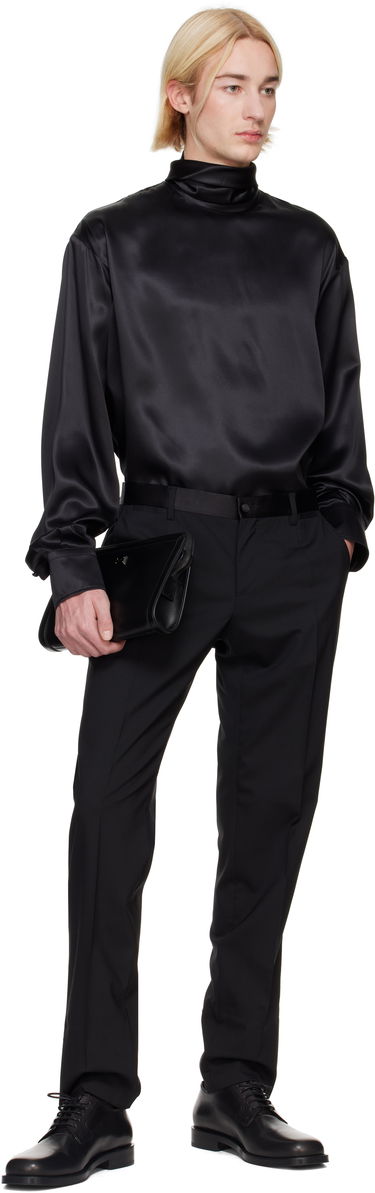 Bukser Dolce & Gabbana Dolce&Gabbana Six-Pocket Trousers Sort | GYA5MTGI726, 3