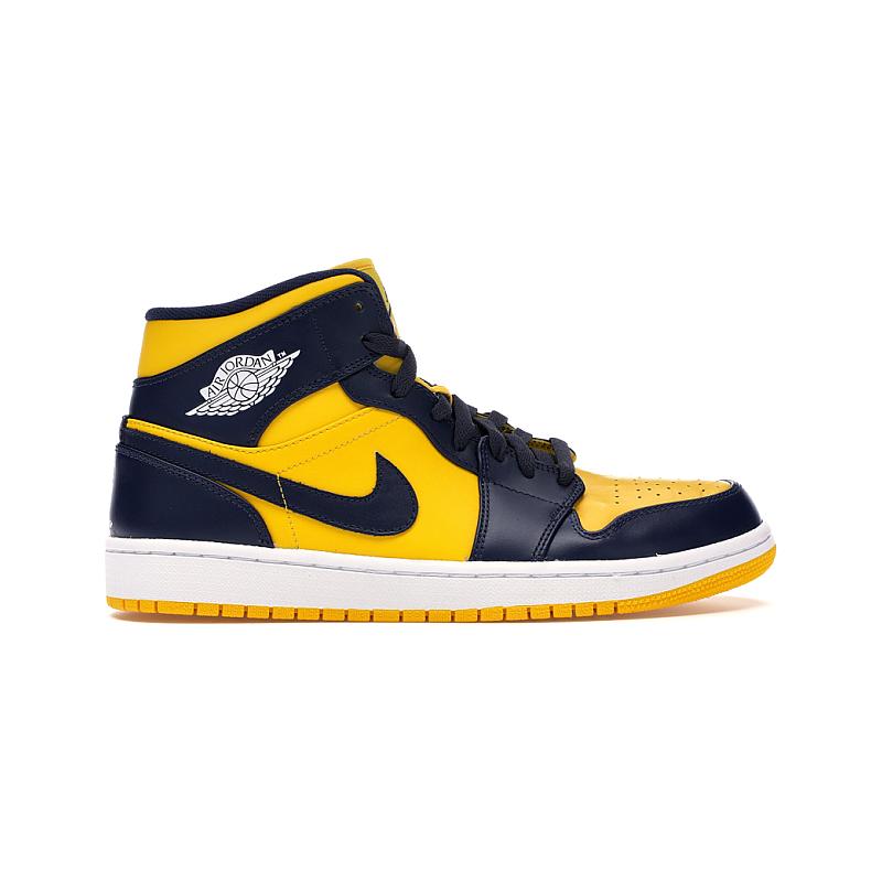 Sneakers og sko Jordan Air Jordan 1 Mid "Michigan" Gul | 554724-707, 0