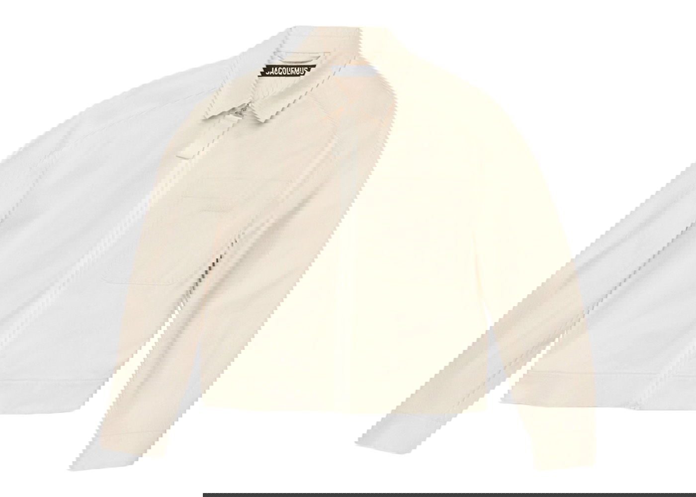 Jakke Jacquemus Le blouson Linu Workwear Hvid | 226BL013-1073-100, 0