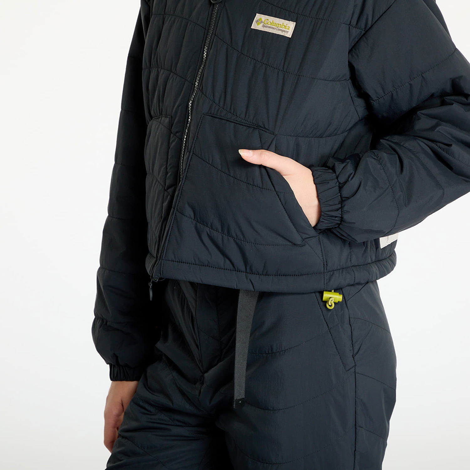 Jakke Columbia Wallowa™ Insulated Cropped Jacket Black Sort | 2090751010, 1