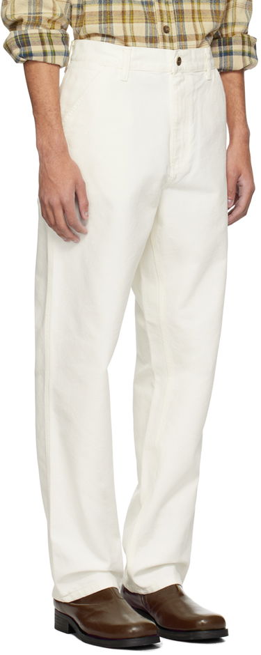 Bukser Carhartt WIP Simple Canvas Trousers Hvid | I031220, 1