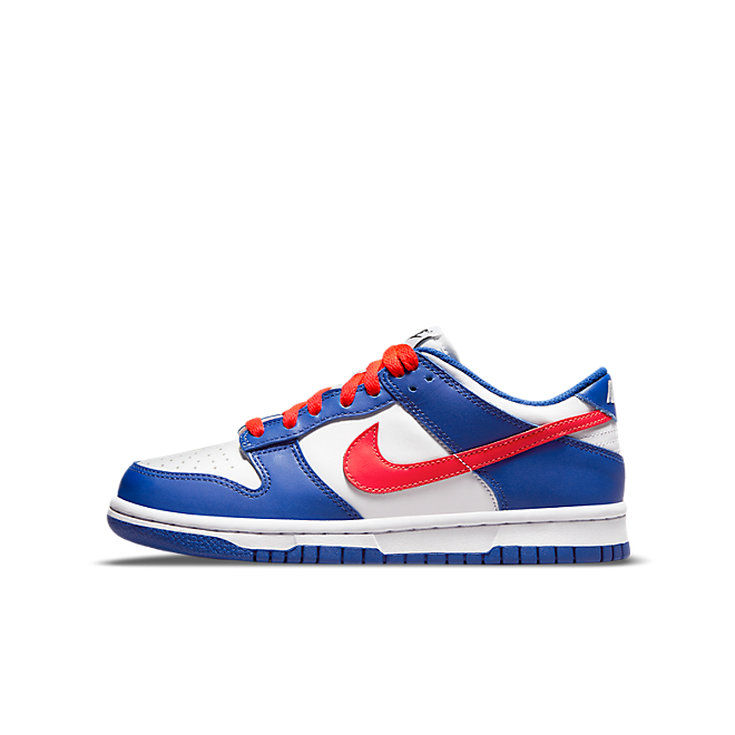 Sneakers og sko Nike Dunk Low "Mismatched Swoosh" GS Blå | CW1590-104, 0
