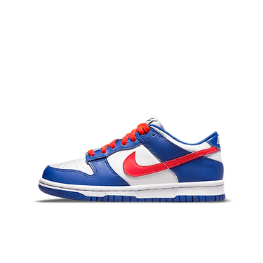 Sneakers og sko Nike Dunk Low "Mismatched Swoosh" GS Blå | CW1590-104, 0