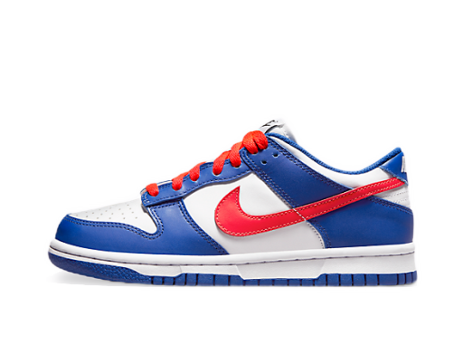Sneakers og sko Nike Dunk Low "Mismatched Swoosh" GS Blå | CW1590-104