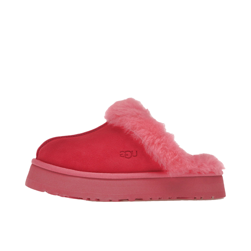 Sneakers og sko UGG Disquette Slipper Hibiscus Pink Rød | 1122550-HSPK