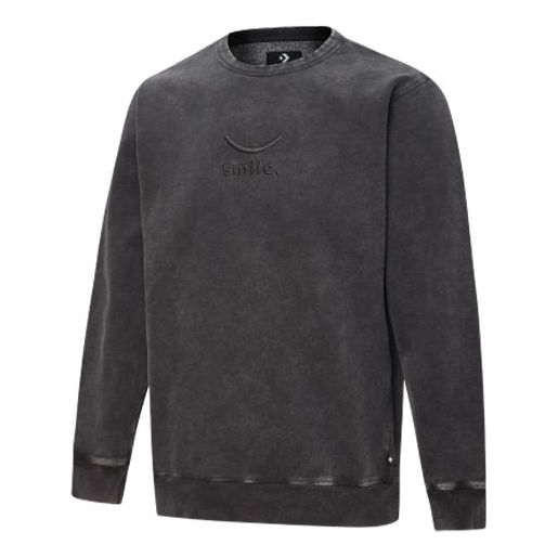 Sweater Converse Jack Purcell Crewneck Sweatshirt Sort | 10021572-A01