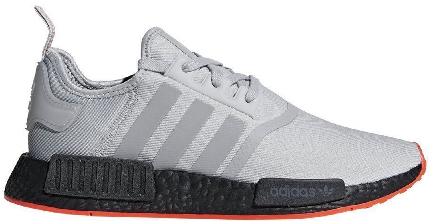 Sneakers og sko adidas Originals NMD R1 Grey Solar Red Grå | F35882, 0