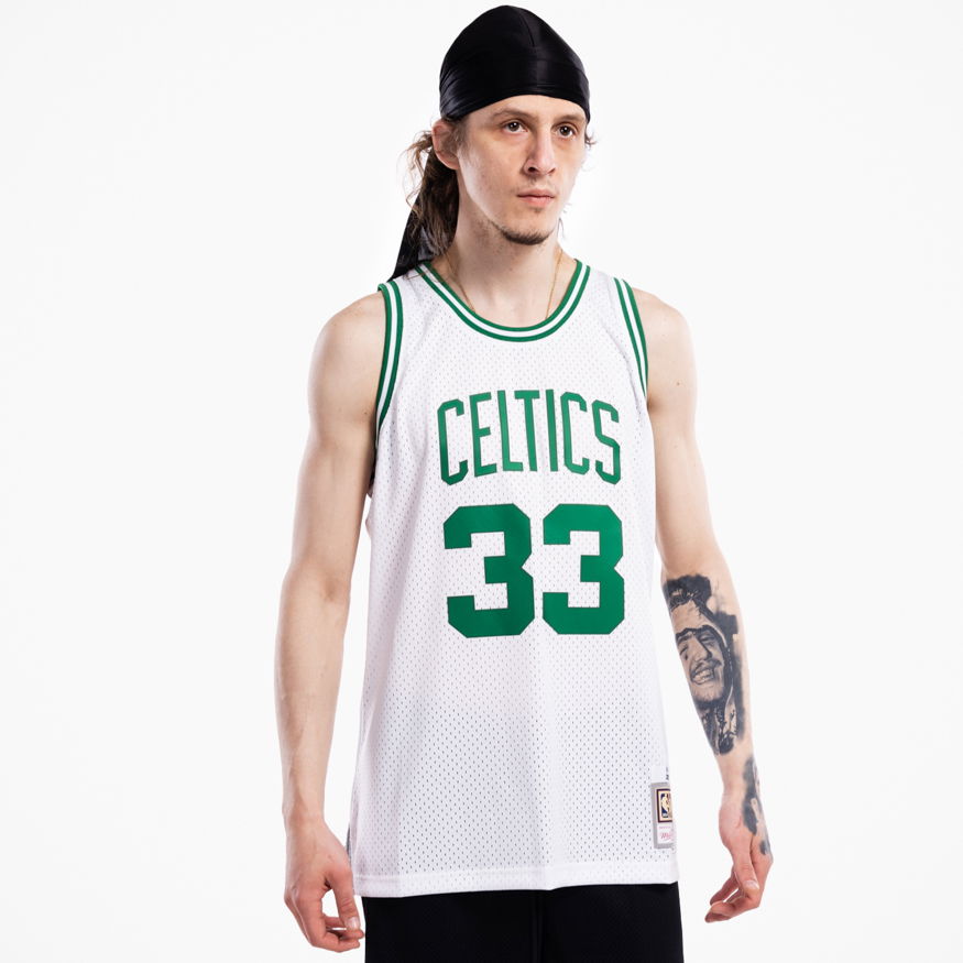 Jersey Mitchell & Ness Swingman Jersey Boston Celtics Larry Bird Hvid | SMJYGS18141-BCEWHIT85LBI, 0