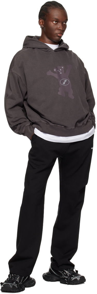 Sweatshirt We11done We11done Teddy Hoodie Brun | WD-TH3-22-727-U-CH, 3